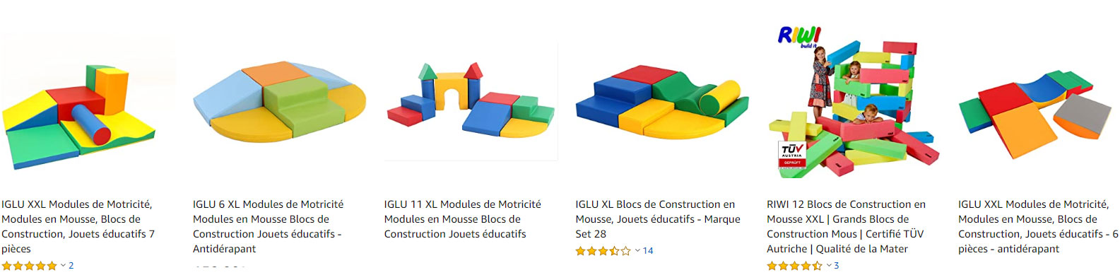 blocs-en-mousse