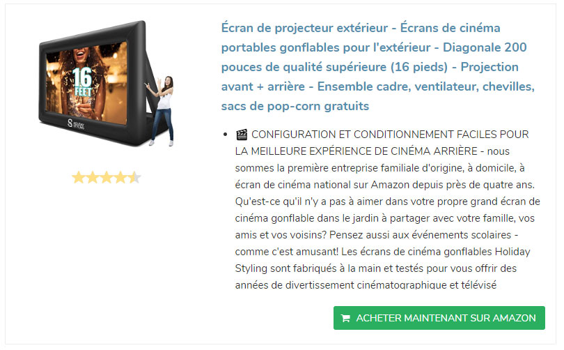 écran-projecteur-extérieur